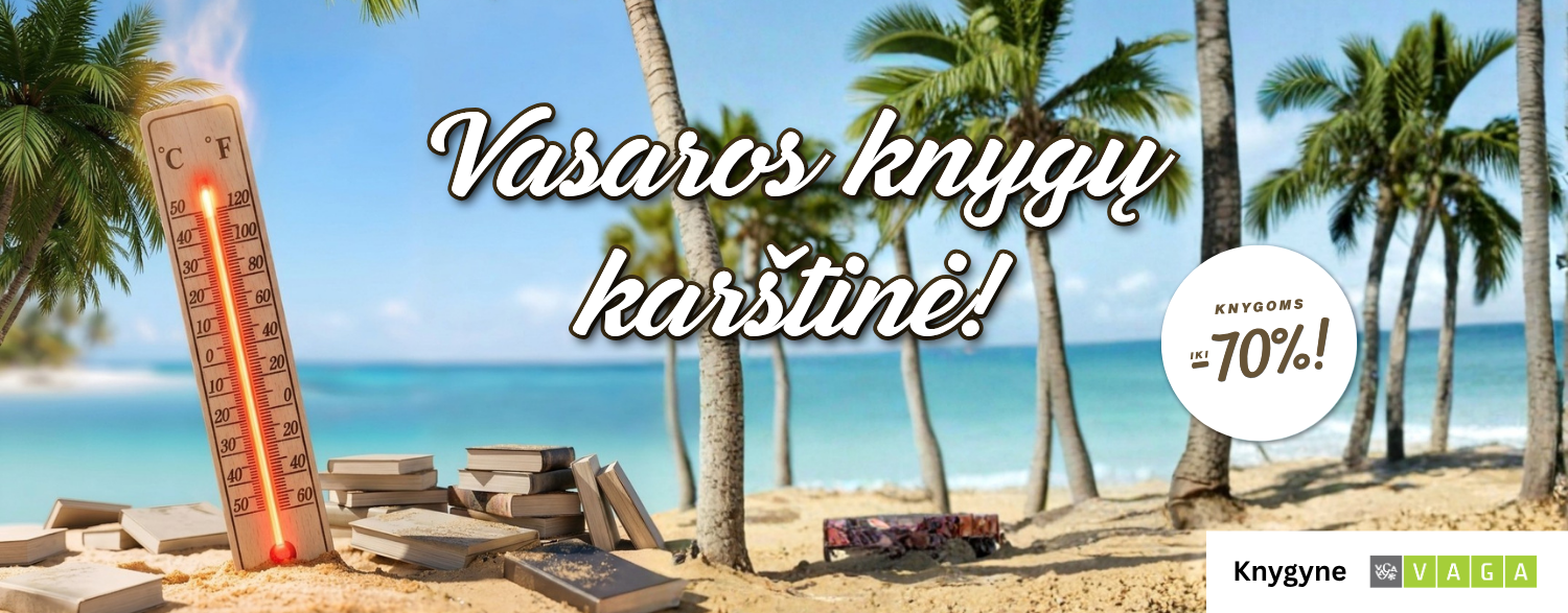 Vasaros knygų karštinė! 