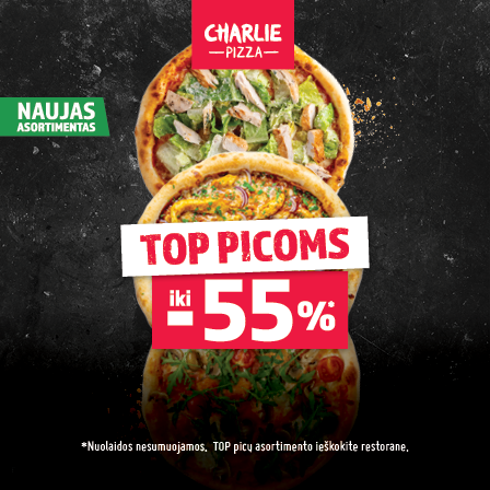 TOP picoms iki -55 % ! Naujas asortimentas.