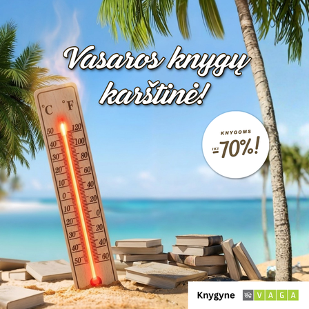 Vasaros knygų karštinė! 