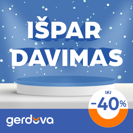 „GERDUVA“ mėnesio pasiūlymas.