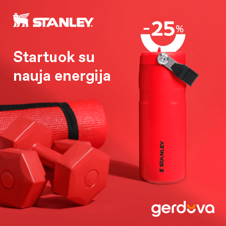 Startuok su nauja energija! Stanley gertuvės -25%