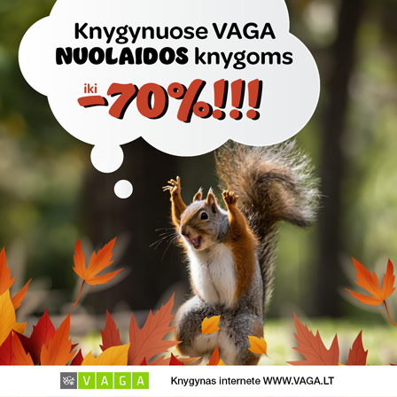 Knygyne VAGA nuolaidos knygoms net iki -70%