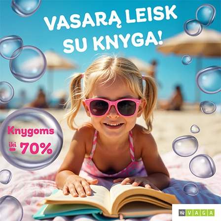 Vasarą leisk su knyga! 